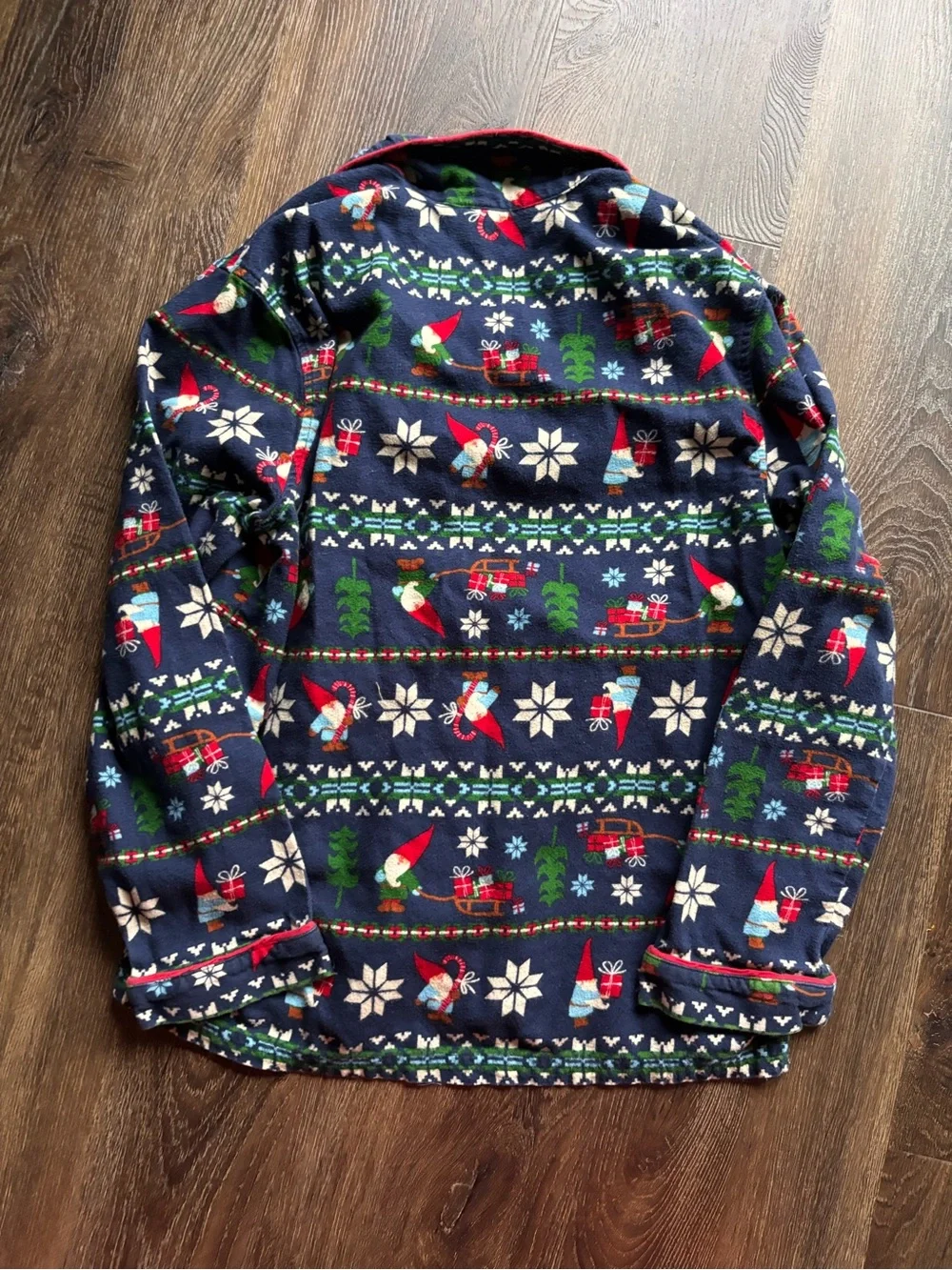 Hanna Andersson Holiday Flannel Pajama Top
